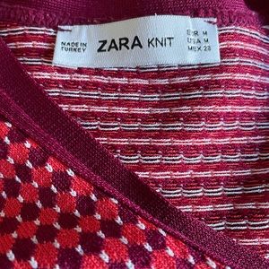 Zara knit cardigan women size M